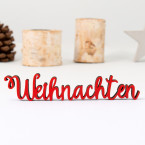 Dekoschriftzug Weihnachten