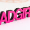 Dekoschriftzug Bad Girl