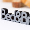 3D-Schriftzug Bed & Breakfast