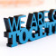 3D-Schriftzug We are good together