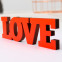 3D-Schriftzug Love