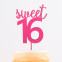 Cake Topper sweet 16