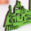 3D-Skyline Wien aus Holz