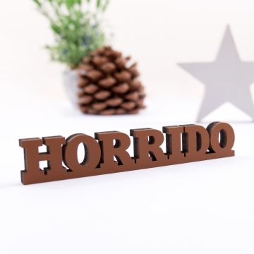 3D-Schriftzug Horrido