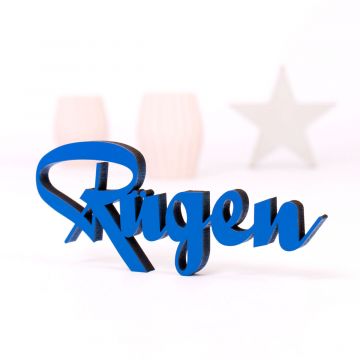 Dekoschriftzug Rügen