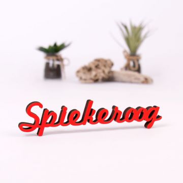 Dekoschriftzug Spiekeroog