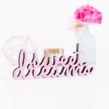 3D-Schriftzug Sweet Dreams