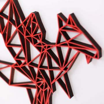 3D-Motiv Drache