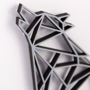 Wolf heulend Detail