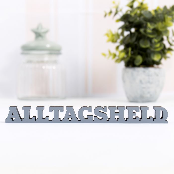 Dekoschriftzug Alltagsheld main product photo