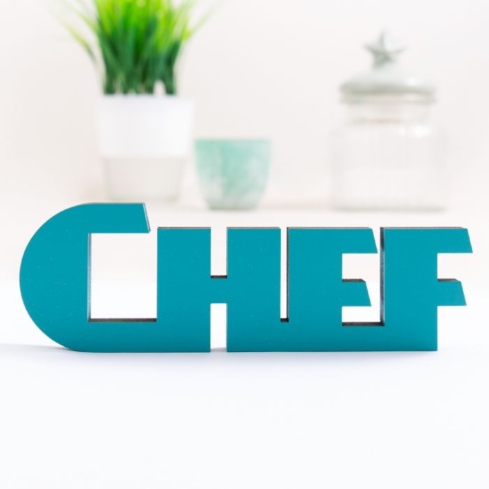 Dekoschriftzug Chef main product photo