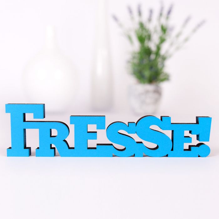 Dekoschriftzug Fresse main product photo