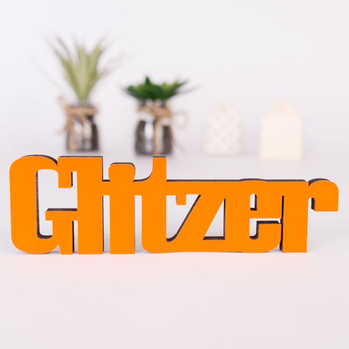 Dekoschriftzug Glitzer main product photo