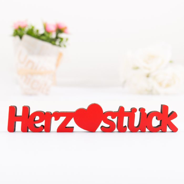 Dekoschriftzug Herzstück main product photo