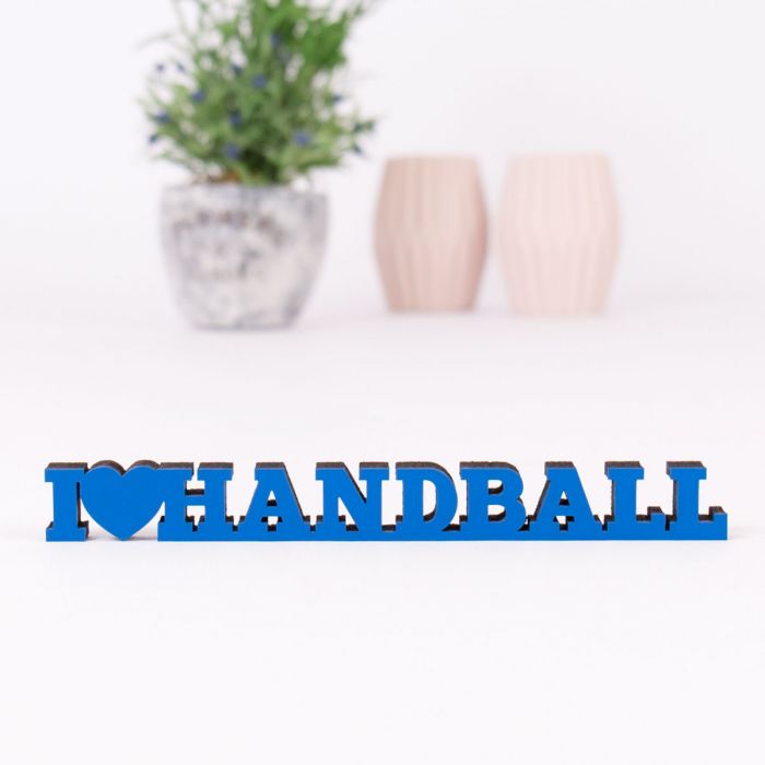 Dekoschriftzug I love Handball main product photo