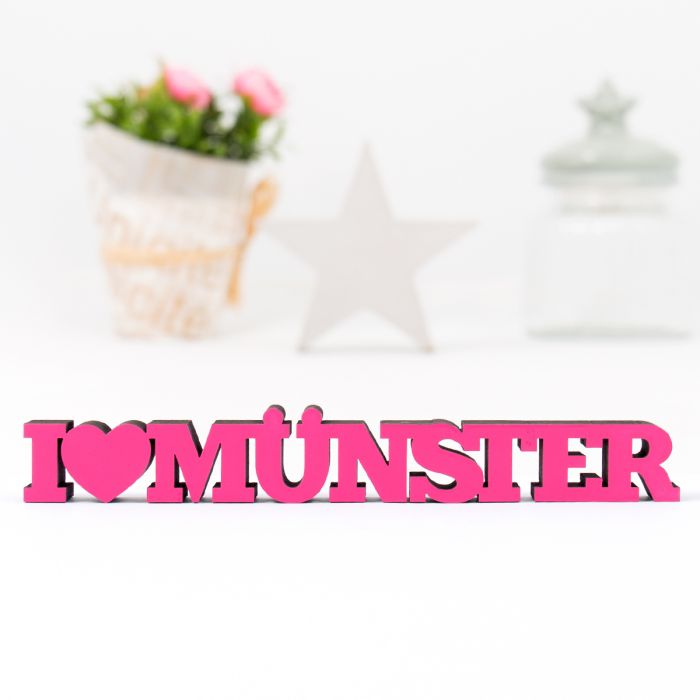 Dekoschriftzug I love Münster main product photo