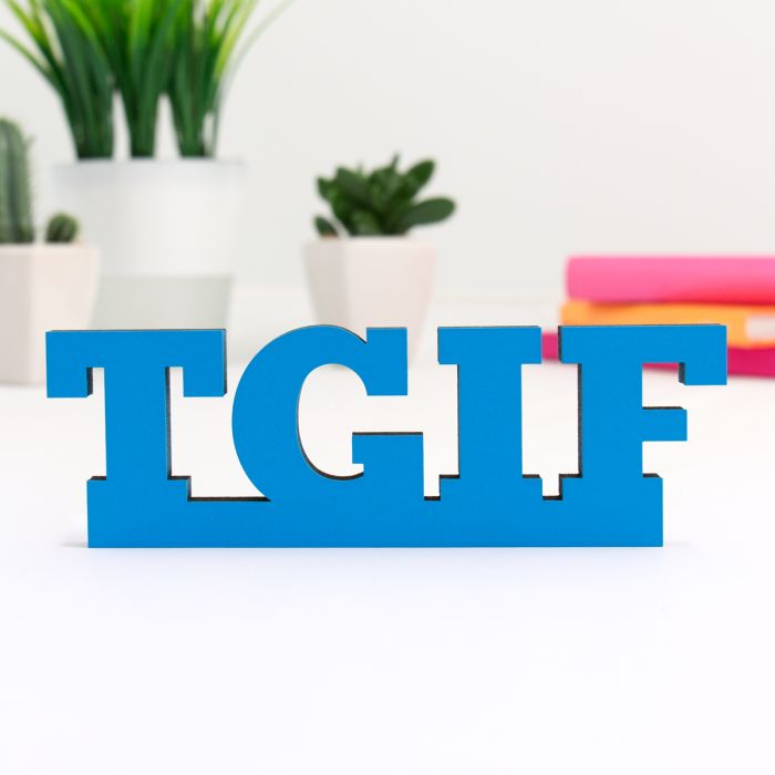 Dekoschriftzug TGIF main product photo