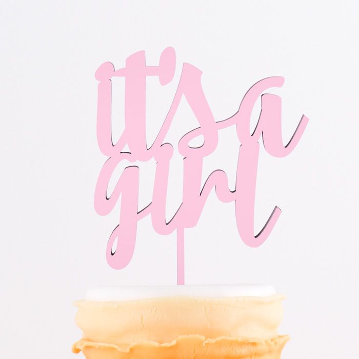 Cake Topper It's a girl main product photo