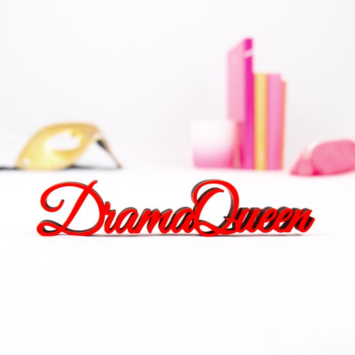 Dekoschriftzug Drama Queen main product photo
