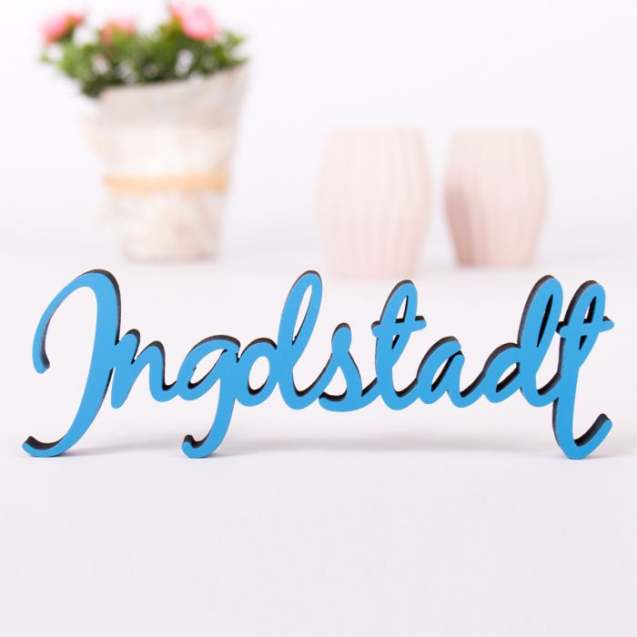 Dekoschriftzug Ingolstadt main product photo