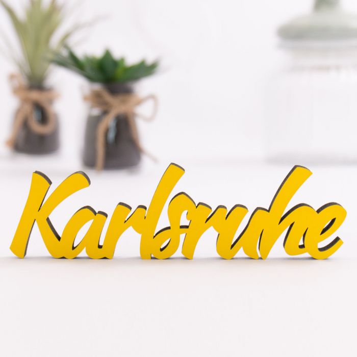 Dekoschriftzug Karlsruhe main product photo
