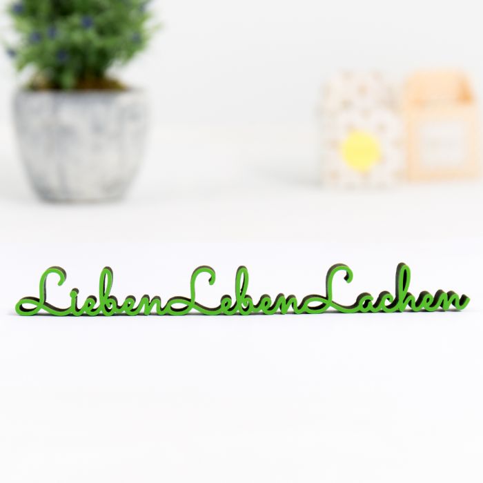 Dekoschriftzug Lieben Leben Lachen main product photo