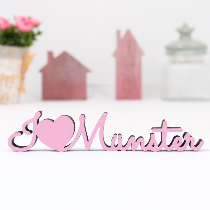 Dekoschriftzug I love Münster main product photo