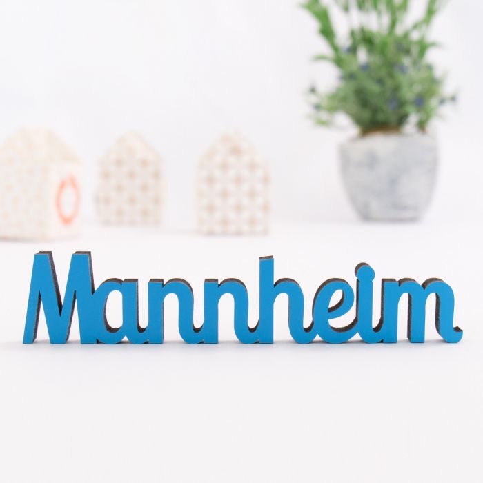 Dekoschriftzug Mannheim main product photo