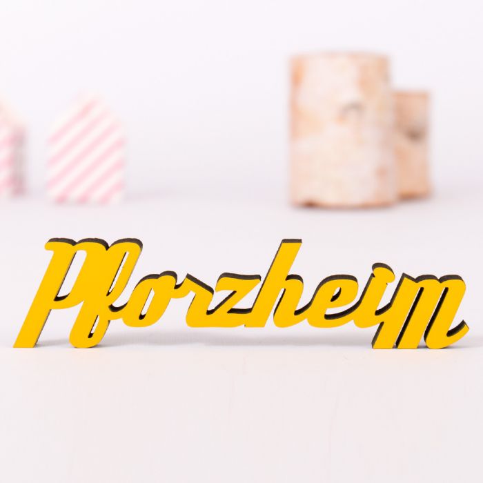 Dekoschriftzug Pforzheim main product photo
