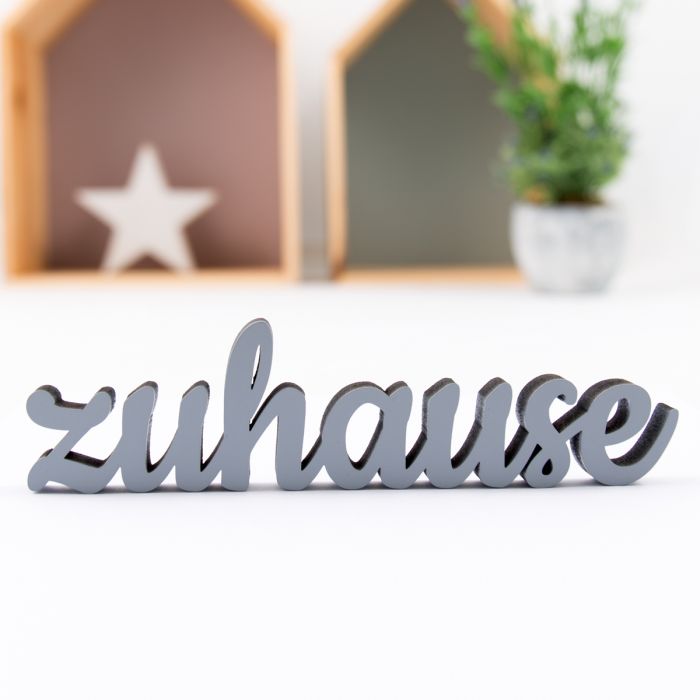 Dekoschriftzug Zuhause main product photo