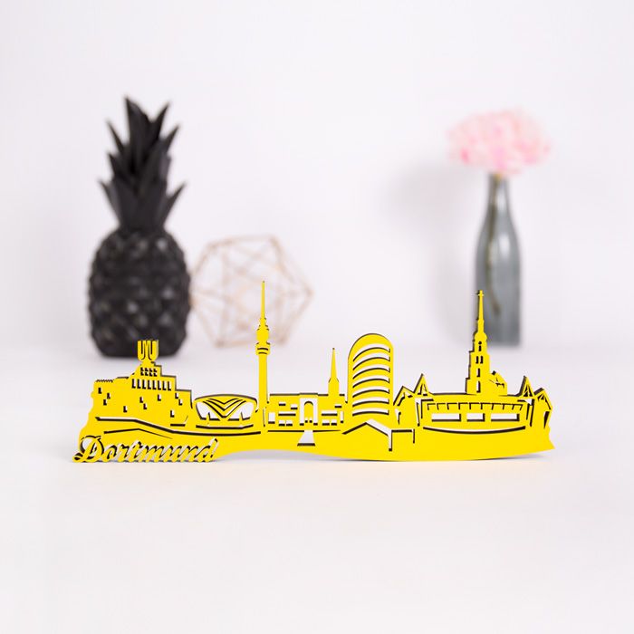 3D-Skyline Dortmund aus Holz main product photo